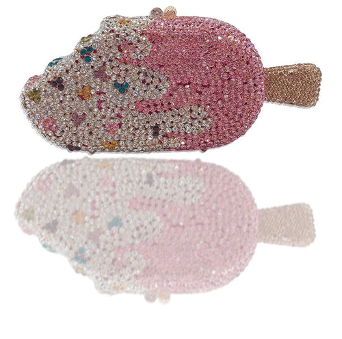 Crystal Ice Cream Evening Bag