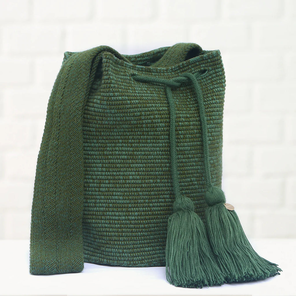 Banana Grove Woven Bucket Bag