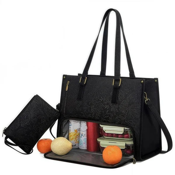 Floral Print Lunch Bag