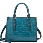 Luxurious Crocodile Embossed Bag