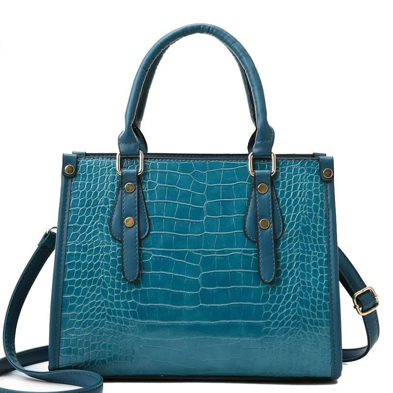 Luxurious Crocodile Embossed Bag