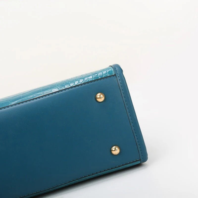 Luxurious Crocodile Embossed Bag