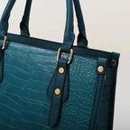Luxurious Crocodile Embossed Bag