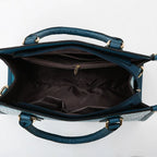 Luxurious Crocodile Embossed Bag
