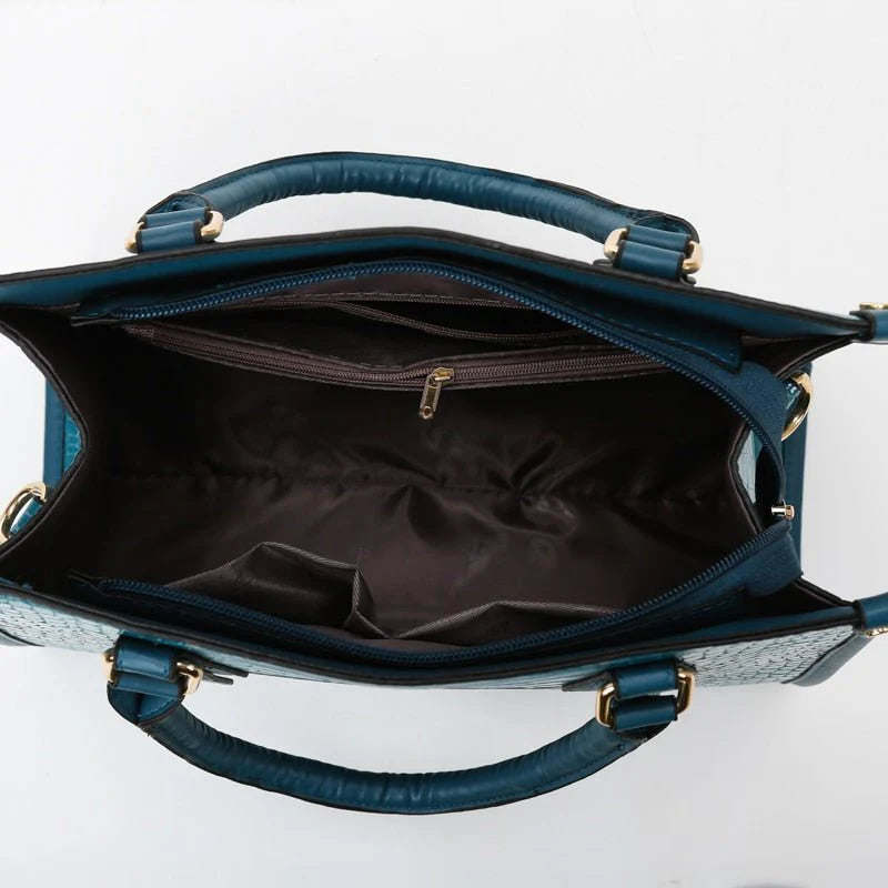Luxurious Crocodile Embossed Bag