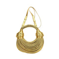 Metallic Loop Tote