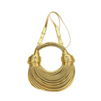 Metallic Loop Tote
