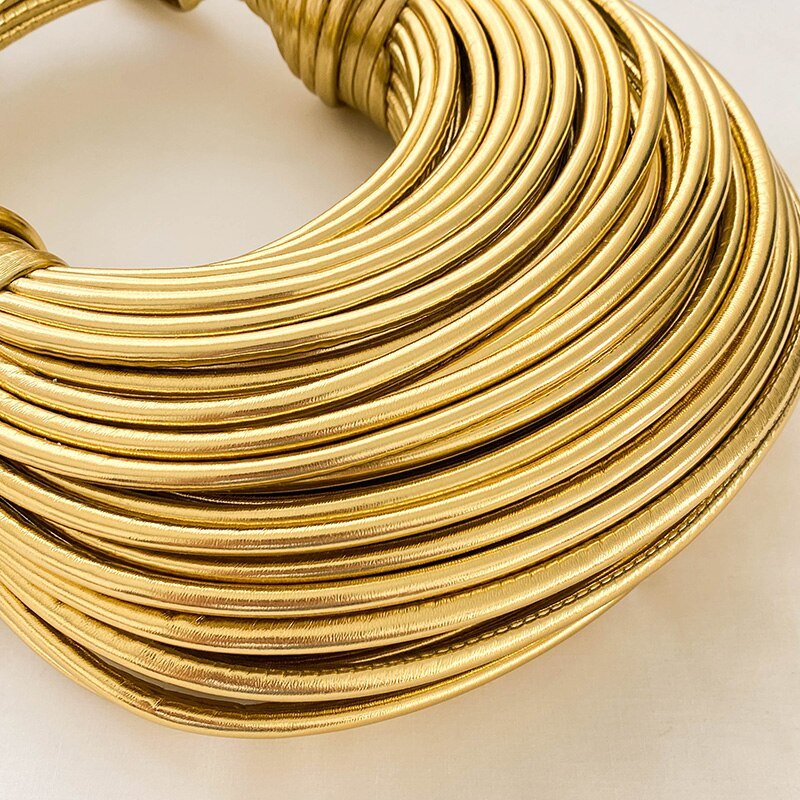 Metallic Loop Tote