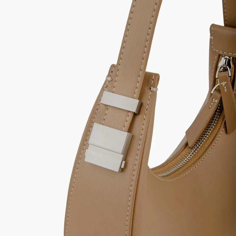 Crescent Shaped Shoulder Bag