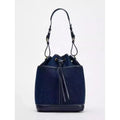 Denim Bucket Bag
