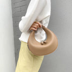 Crescent Shaped Shoulder Bag