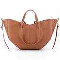 Vintage Style Leather Shoulder And Handbag