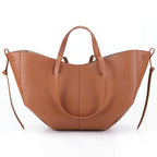 Vintage Style Leather Shoulder And Handbag