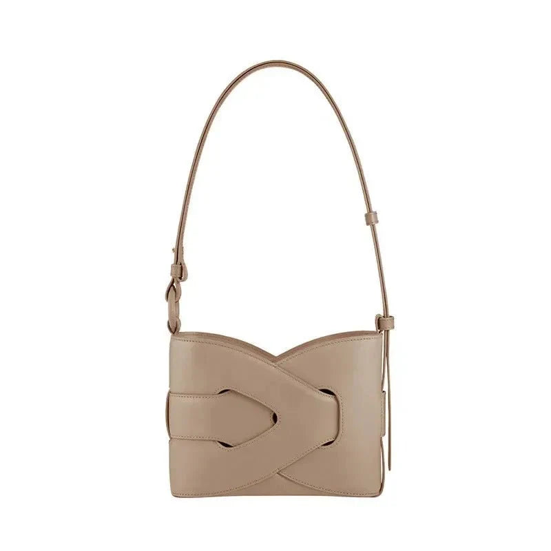 Woven Leather Handbag